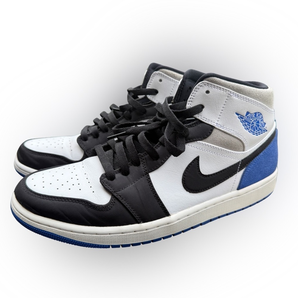 Jordan 1 Mid SE Deep Royal Blue/Black – Men’s Size 11.5